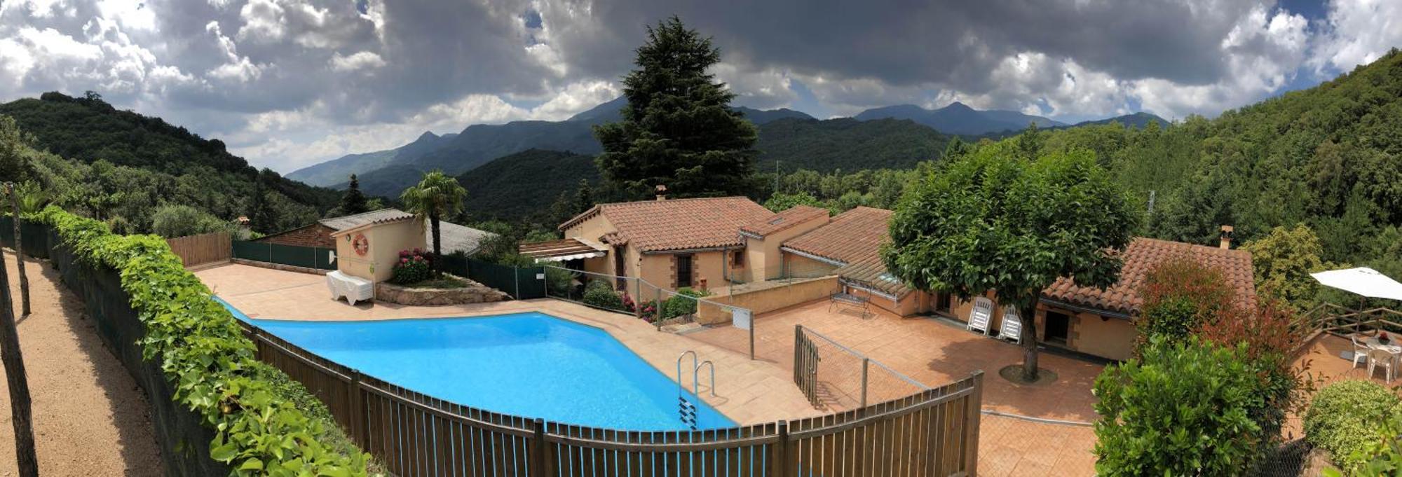 Apartamento En Pleno Montseny Mas Romeu Turisme Rural Arbúcies Esterno foto